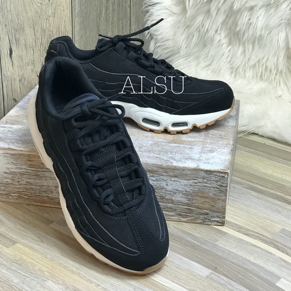 Nike Air Max 95 Black Anthracite White W AUTHENTIC - Picture 4 of 7